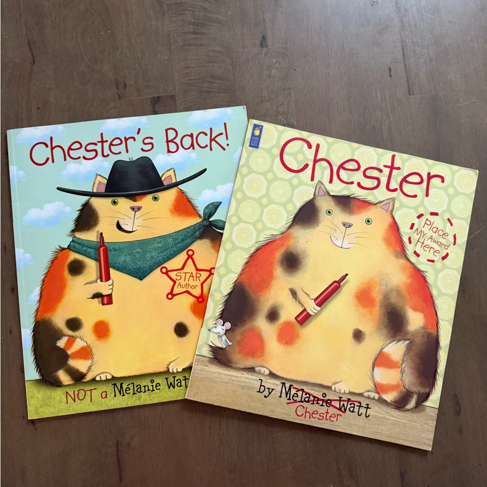 🐰Chester Cat Children's Book Set